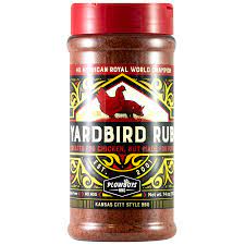 Kansas City BBQ Plowboys BBQ Yardbird Rub 14 oz.