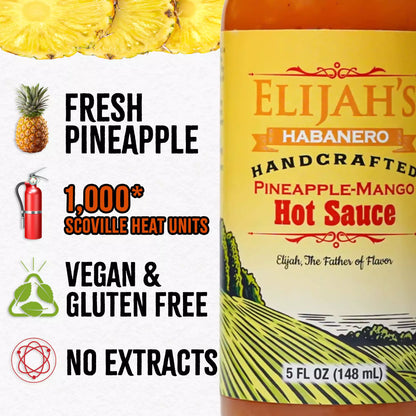 Elijah's Xtreme  Pineapple-Mango Habanero Hot Sauce