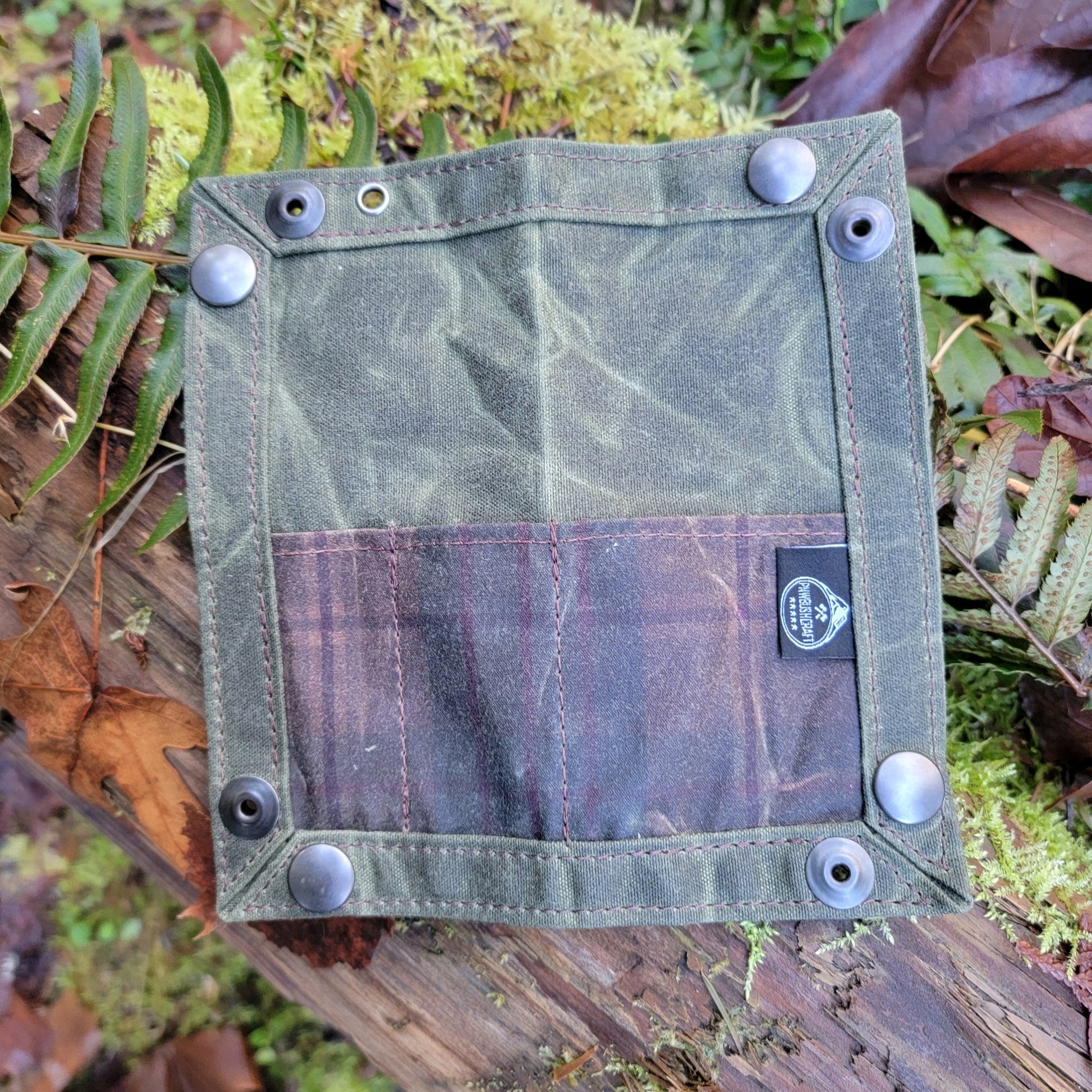 PNW Bushcraft - EDC Waxed Canvas Travel Tray for your Gear and EDC 2.0 - Angler's Pro Tackle & Outdoors