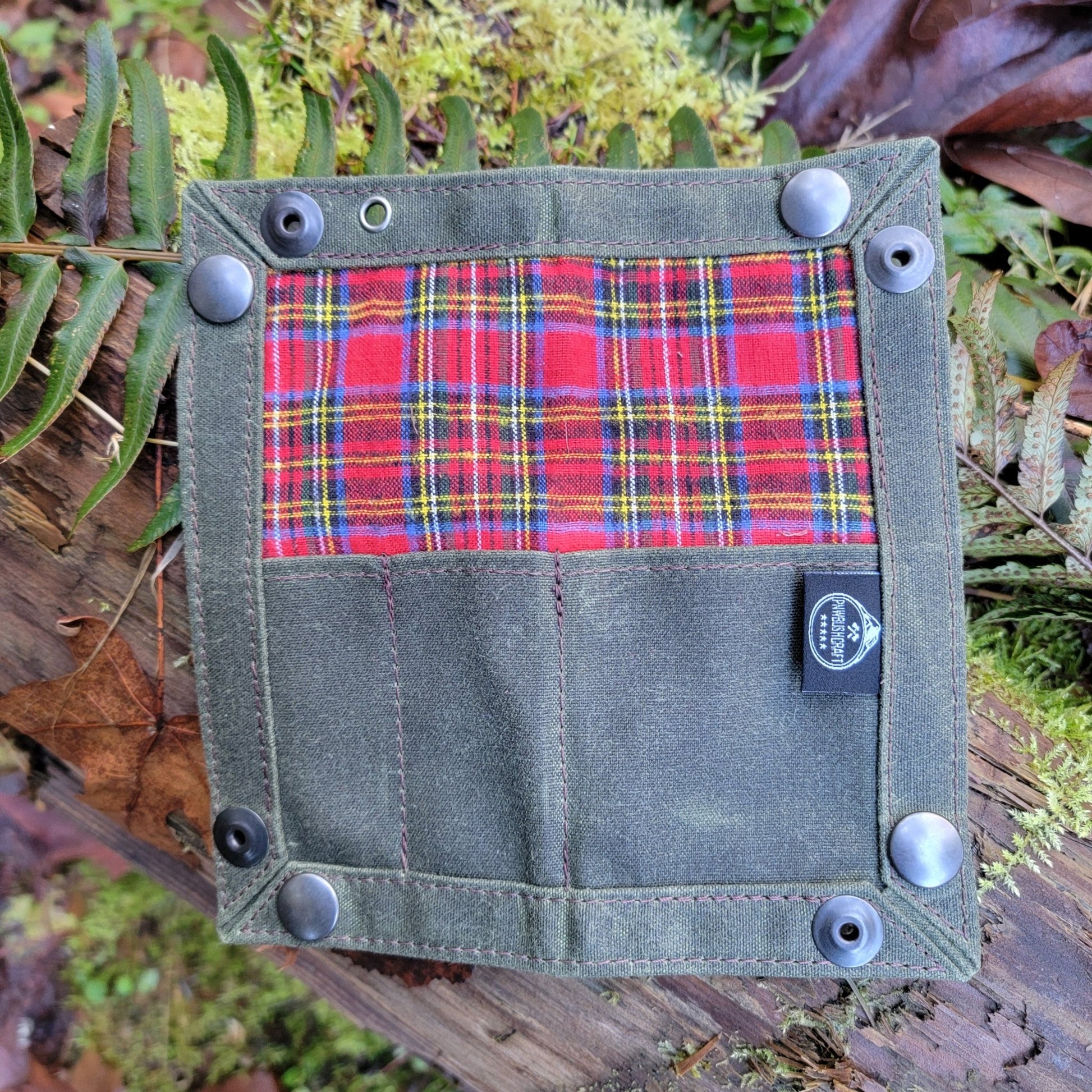 PNW Bushcraft - EDC Waxed Canvas Travel Tray for your Gear and EDC 2.0 - Angler's Pro Tackle & Outdoors