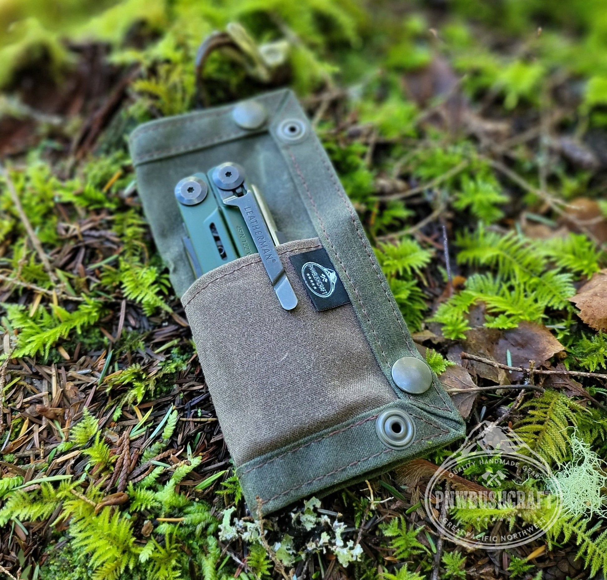 PNW Bushcraft - EDC Waxed Canvas Travel Tray for your Gear and EDC 2.0 - Angler's Pro Tackle & Outdoors