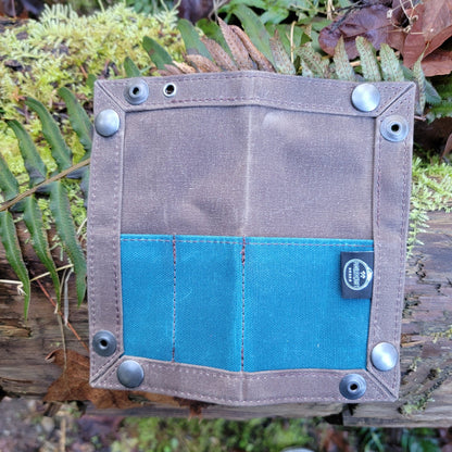 PNW Bushcraft - EDC Waxed Canvas Travel Tray for your Gear and EDC 2.0 - Angler's Pro Tackle & Outdoors