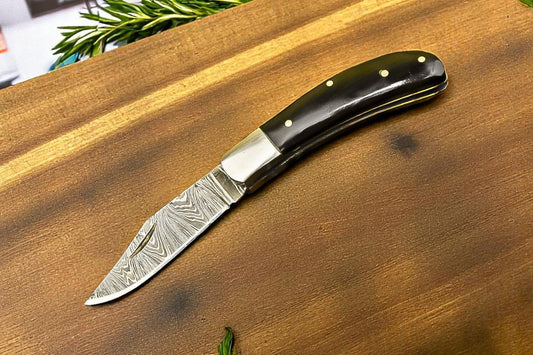 Pocket Knife EDC | Buffalo Horn Handle - Angler's Pro Tackle & Outdoors