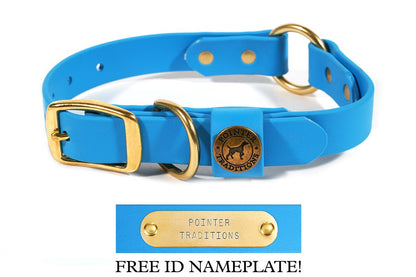 Pointer Traditions Hunting Dog Center Ring Collar - Sky Blue - Angler's Pro Tackle & Outdoors