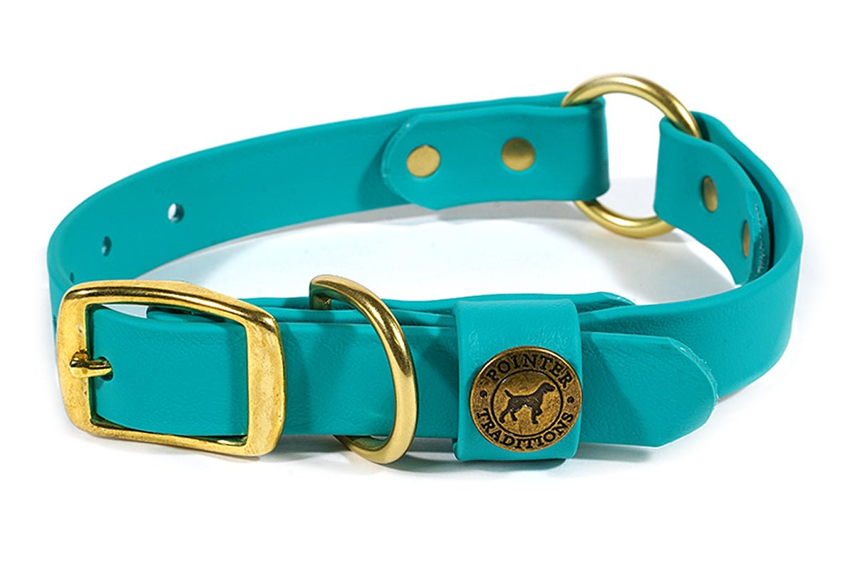 Pointer Traditions Hunting Dog Center Ring Collar - Teal - Angler's Pro Tackle & Outdoors