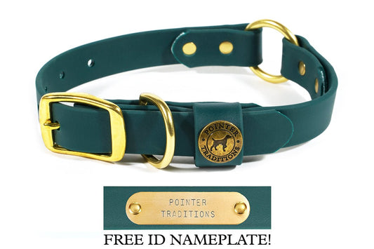 Pointer Traditions Hunting Dog Center Ring Collar - Woodland Green - Angler's Pro Tackle & Outdoors