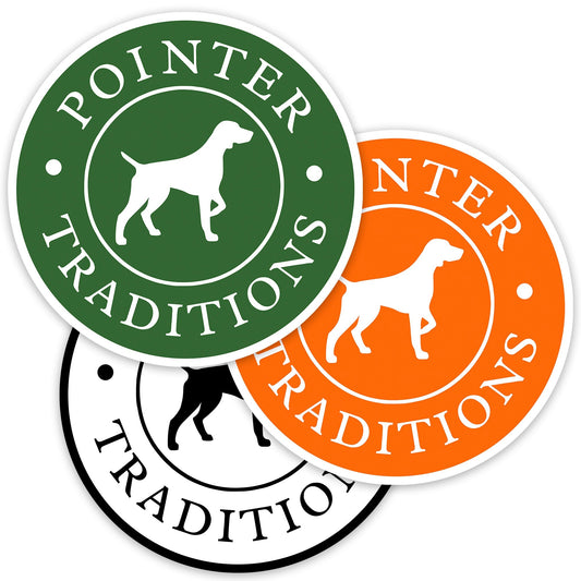 Pointer Traditions Logo Sticker Pack - Original - Angler's Pro Tackle & Outdoors