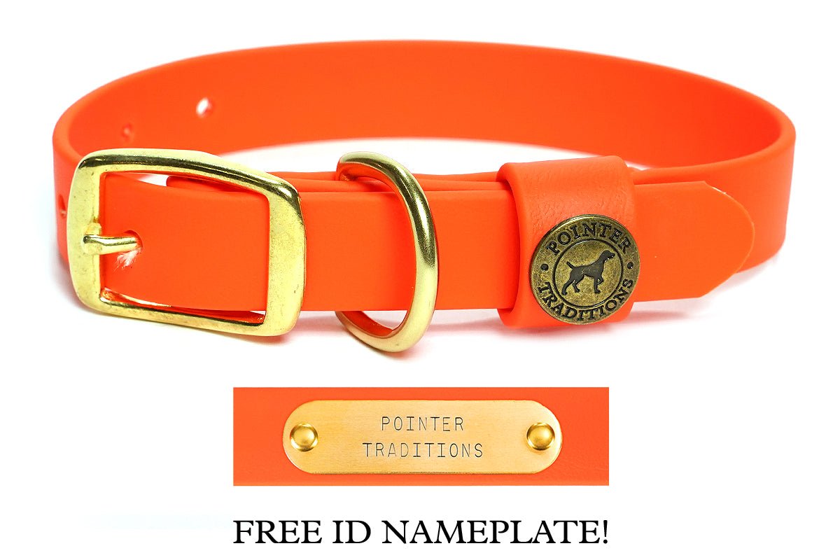 Pointer Traditions Sporting Dog Collar - Blaze Orange - Angler's Pro Tackle & Outdoors