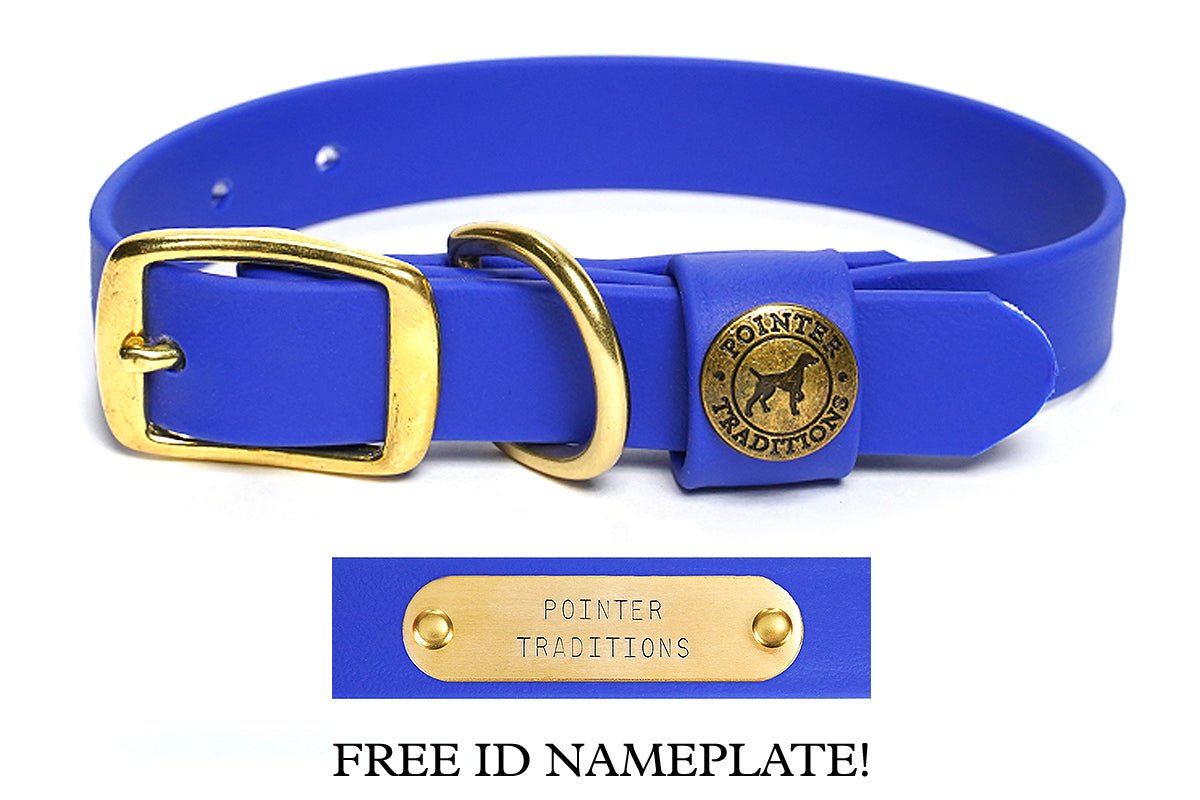 Pointer Traditions Sporting Dog Collar - River Blue - Angler's Pro Tackle & Outdoors