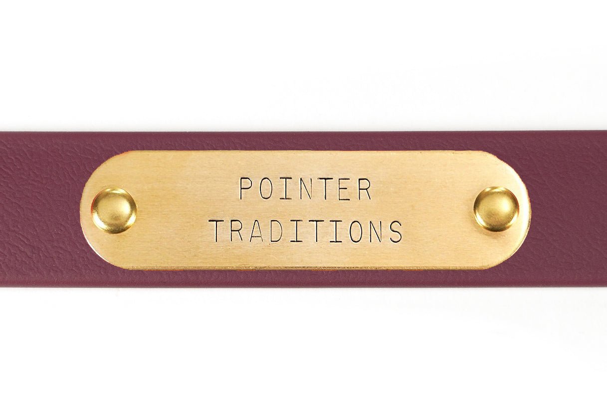 Pointer Traditions Sporting Dog Collar - Wine - Angler's Pro Tackle & Outdoors