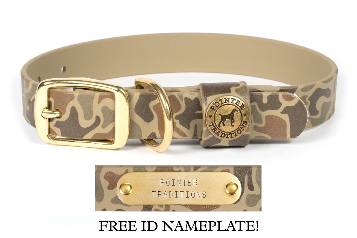 Pointer Traditions Sporting Dog Collar - Wingshooter Vintage Camo - Angler's Pro Tackle & Outdoors