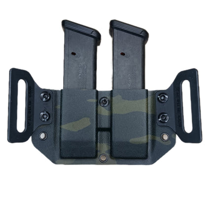 Police Gear Company Double Magazine Carrier for Glock 9/40/357 - Angler's Pro Tackle & Outdoors