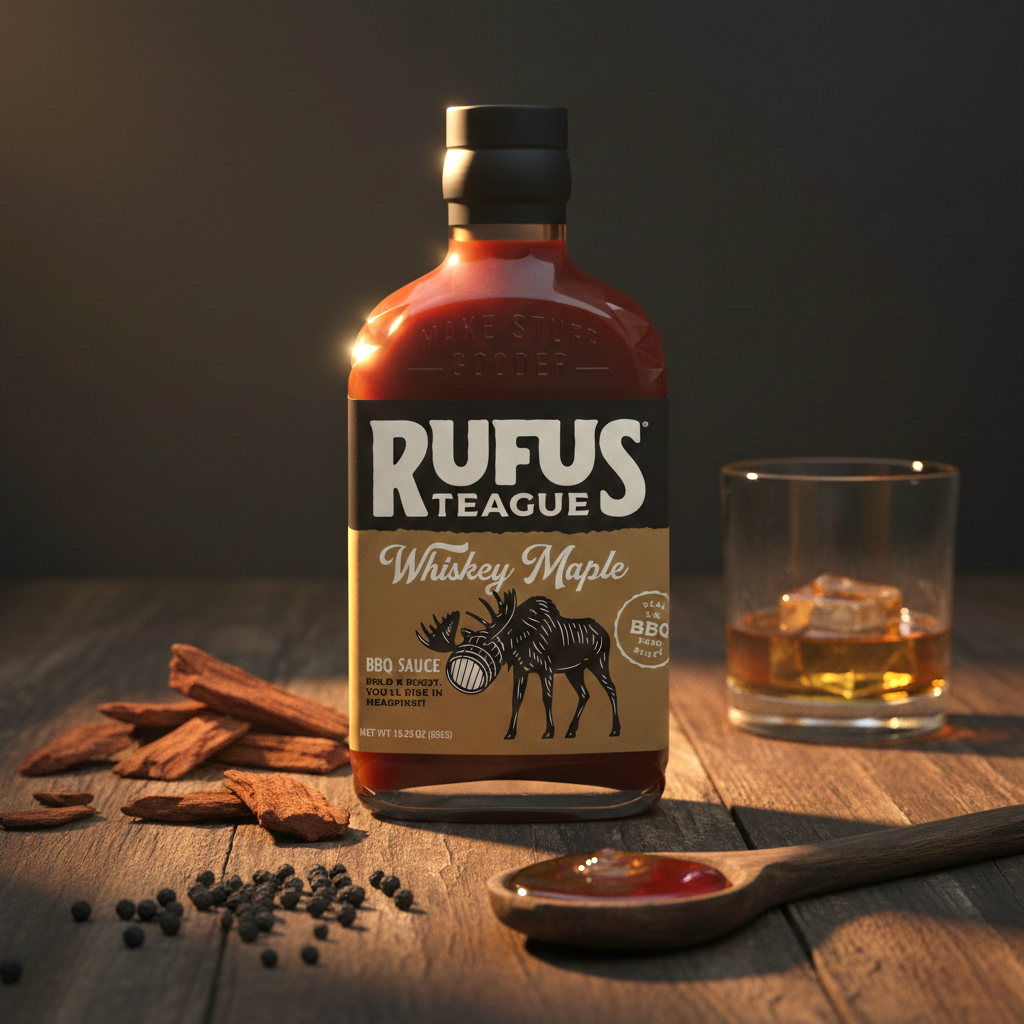 Rufus Teague WHISKEY MAPLE BBQ SAUCE