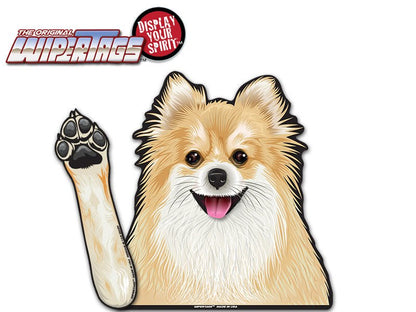 Pomeranian Dog Betty White Waving WiperTags - Angler's Pro Tackle & Outdoors