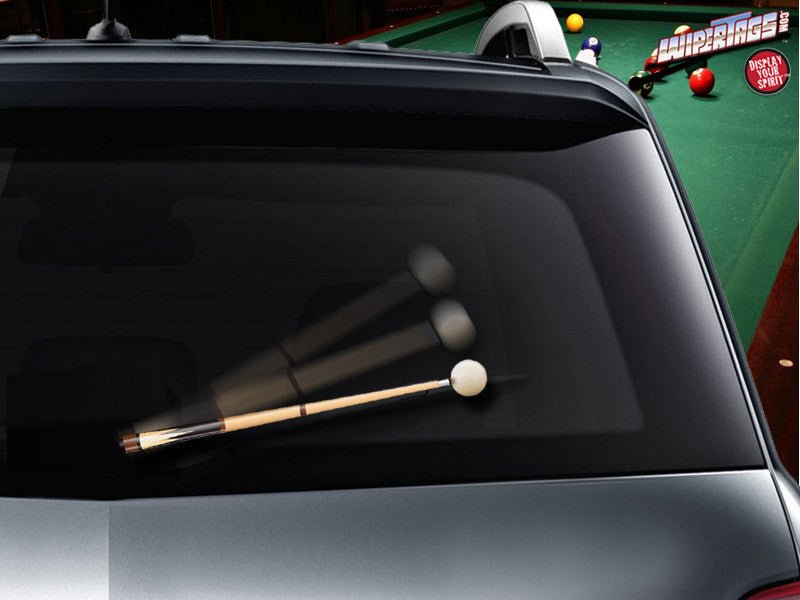 Pool Stick with Cue Ball WiperTags - Angler's Pro Tackle & Outdoors