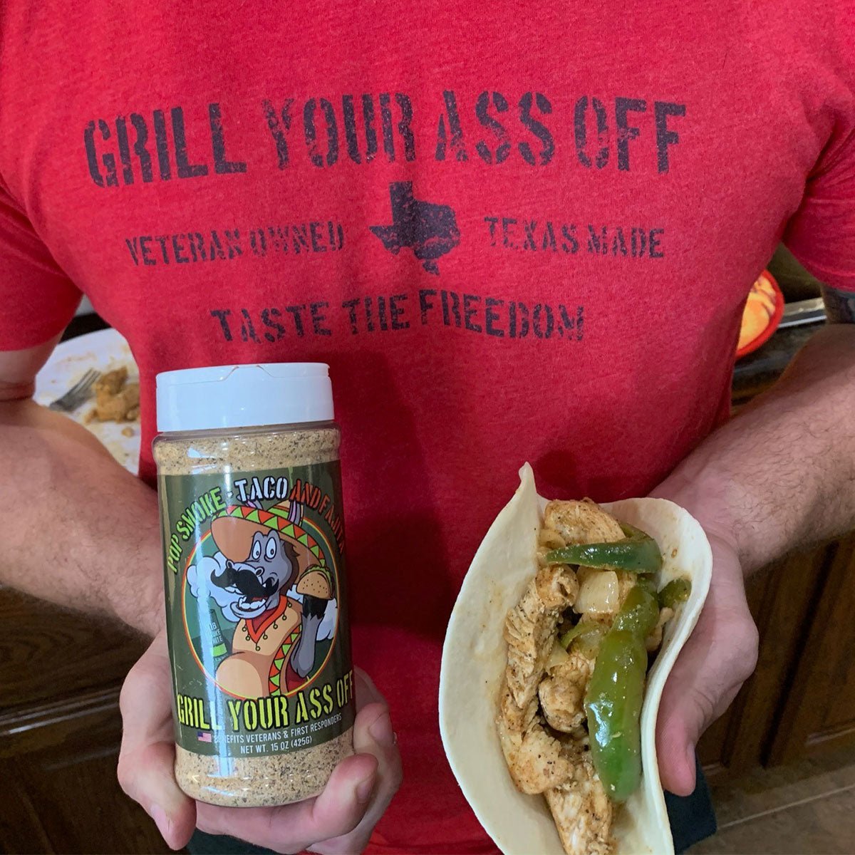Grill Your Ass Off Pop Smoke Taco & Fajita Seasoning™