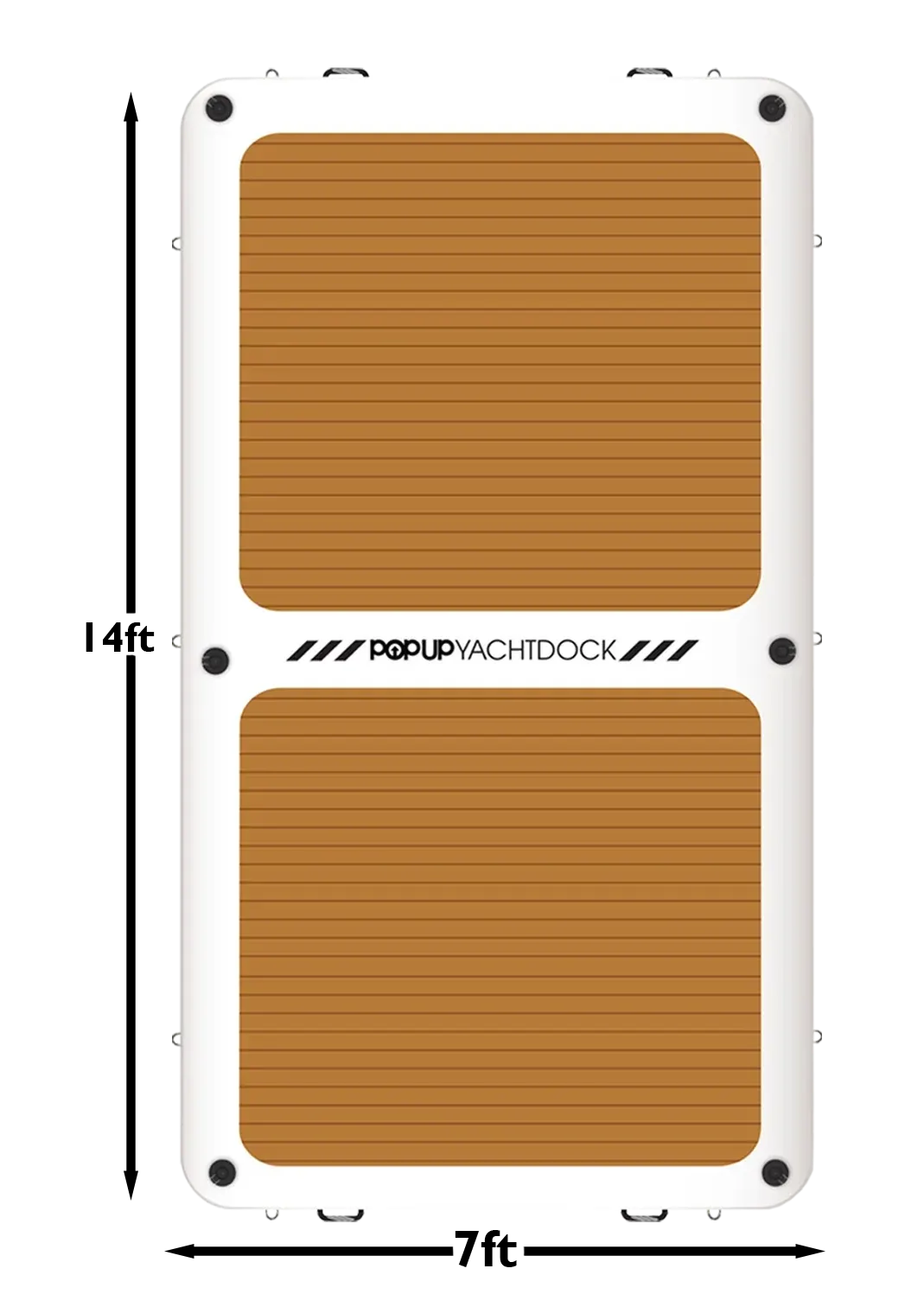 POP Board 14' Yacht Dock for Boats & Water Sports