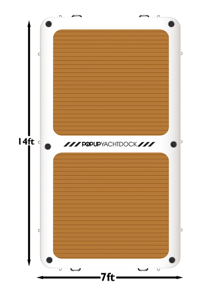 POP Board 14' Yacht Dock for Boats & Water Sports