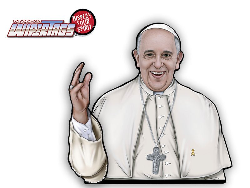Pope Francis I Waving WiperTag - Angler's Pro Tackle & Outdoors