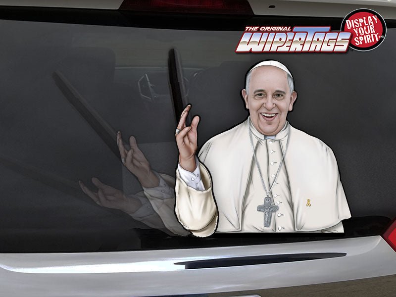Pope Francis I Waving WiperTag - Angler's Pro Tackle & Outdoors