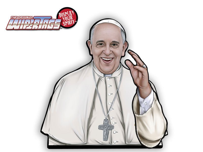 Pope Francis I Waving WiperTag - Angler's Pro Tackle & Outdoors