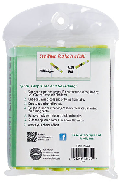 Port Arthur Instant Limb Lines 5 - Pack Auto Fishing Device - Angler's Pro Tackle & Outdoors