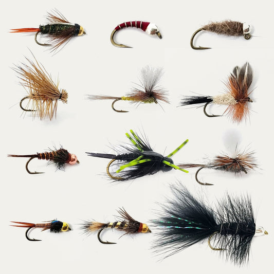 Postfly Fly Rod Chronicles Classic Trout Fly Assortment - 12pk - Angler's Pro Tackle & Outdoors