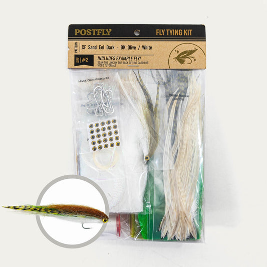Postfly Fly Tying Kit | Sand Eel Slider - Angler's Pro Tackle & Outdoors