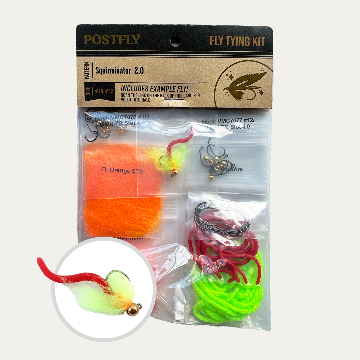 Postfly Fly Tying Kit | Squirminator 2.0 - Angler's Pro Tackle & Outdoors
