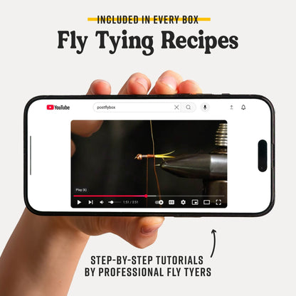 Postfly Trout Fly Tying Kit Box - Angler's Pro Tackle & Outdoors