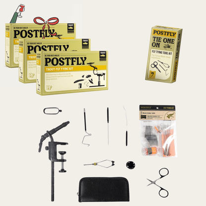 Postfly Trout Fly Tying Kit Box - Angler's Pro Tackle & Outdoors