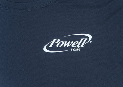 Powell Rods - Long Sleeve "Posicharge" Performance Shirt - Navy Blue - Angler's Pro Tackle & Outdoors