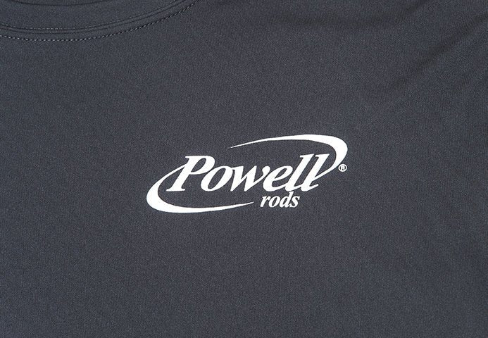 Powell Rods - Long Sleeve "Posicharge" Performance Shirts - Iron Grey - Angler's Pro Tackle & Outdoors