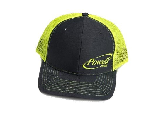 Powell Rods - Snap Back Chart/Neon Hat - Angler's Pro Tackle & Outdoors
