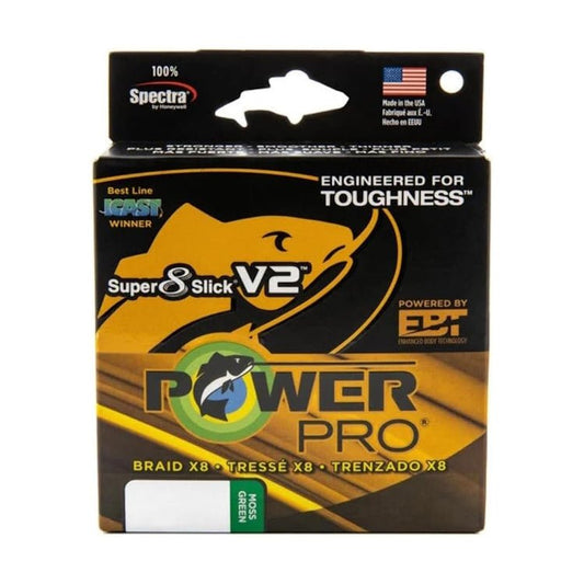 Power Pro Super8Slick V2 Braided Line Moss Green - Angler's Pro Tackle & Outdoors