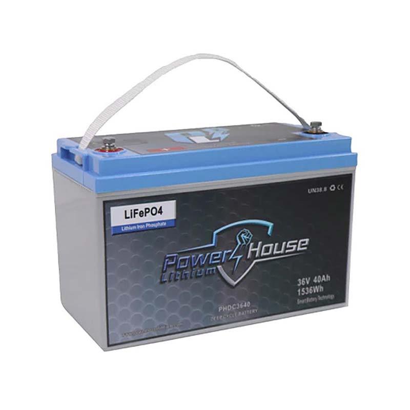 PowerHouse Lithium 36V 40Ah Deep Cycle Battery - Angler's Pro Tackle & Outdoors