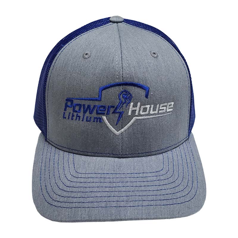 PowerHouse Lithium Richardson Snap Back Hats - Angler's Pro Tackle & Outdoors
