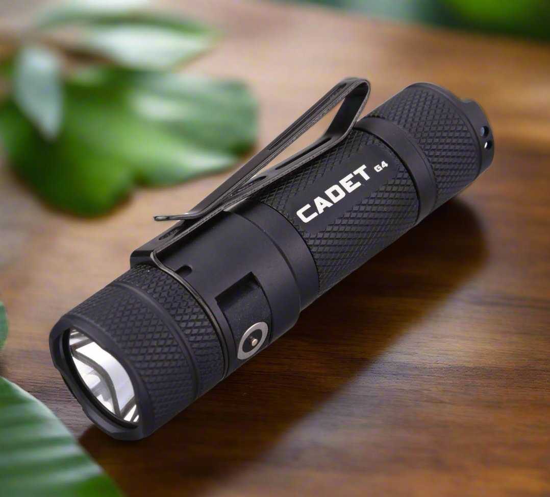 Powertac - Cadet Gen4 1,200 Lumen Tactical EDC Flashlight - Angler's Pro Tackle & Outdoors