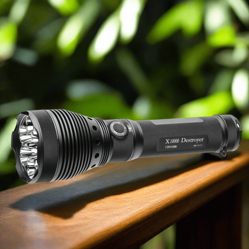 Powertac Destroyer - X10K - G2 - 9,500 Lumen Search & Rescue Light - Angler's Pro Tackle & Outdoors