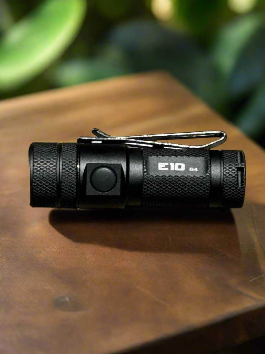 Powertac - E10 - G4 1,200 Lumen Magnetic Tail Cap EDC Flashlight - Angler's Pro Tackle & Outdoors