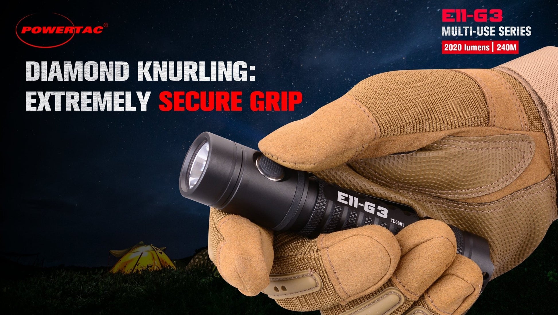 Powertac E11 - Gen3 2020 Lumen Rechargeable EDC Flashlight - New Product - Angler's Pro Tackle & Outdoors