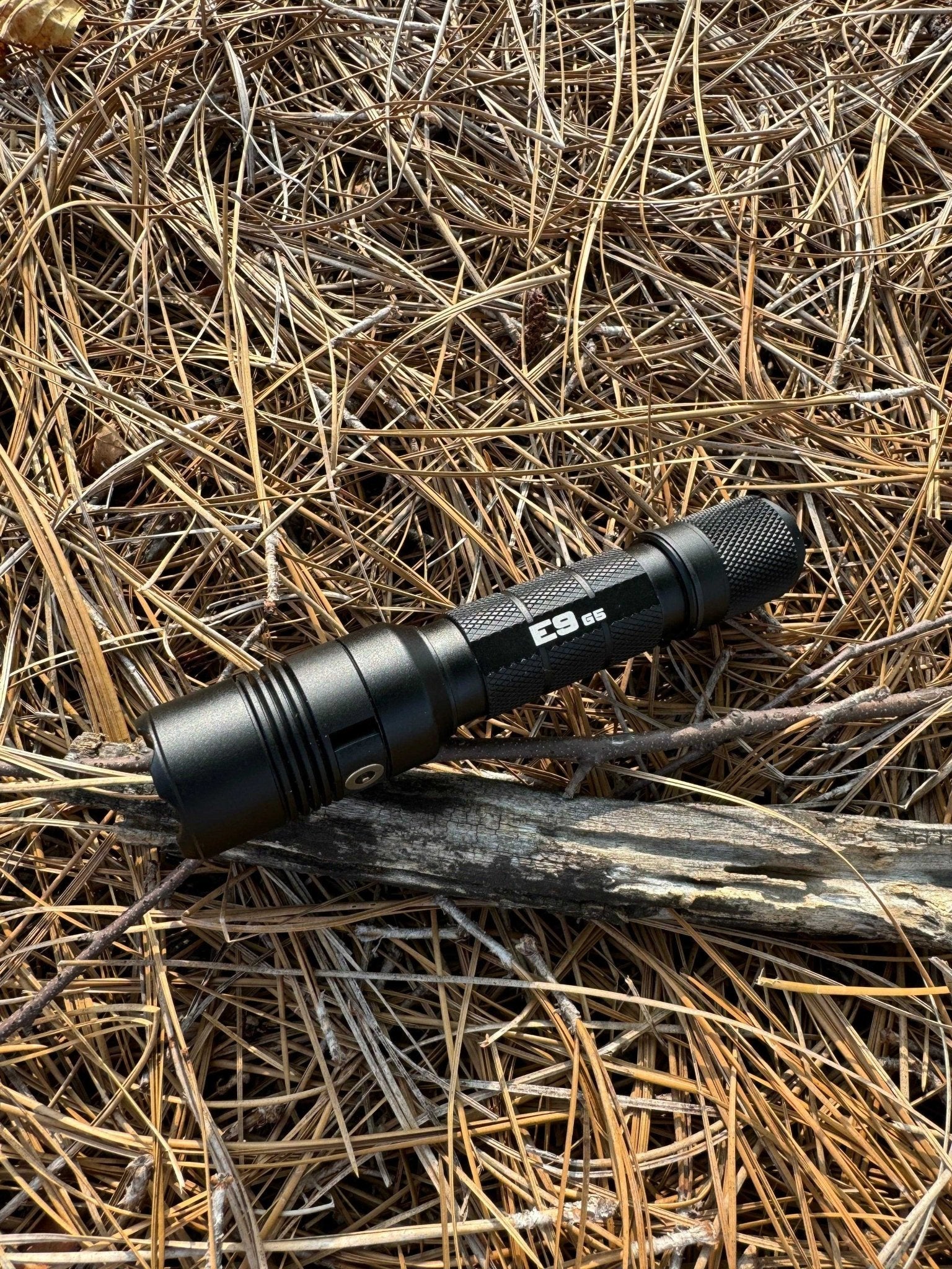 Powertac - E9 GEN5 Long Throw - 3,000 Lumen Tactical EDC Flashlight - Angler's Pro Tackle & Outdoors