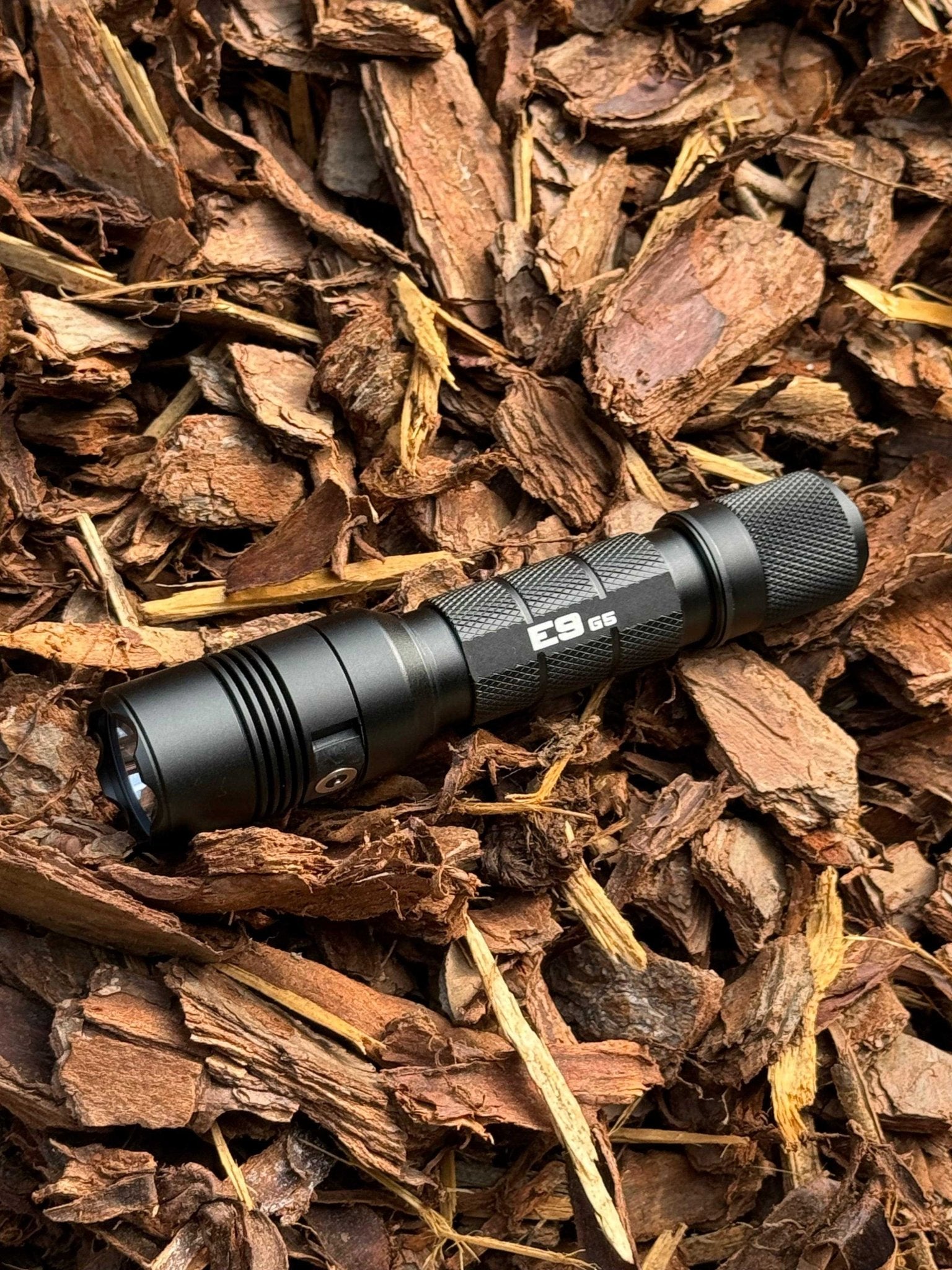 Powertac - E9 GEN5 Long Throw - 3,000 Lumen Tactical EDC Flashlight - Angler's Pro Tackle & Outdoors