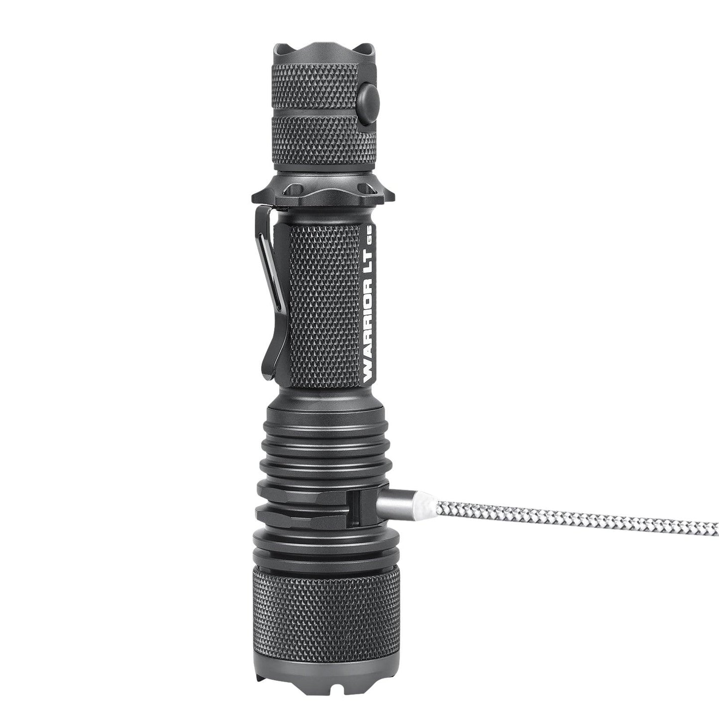 Powertac - Warrior LT (Long Throw) Gen 5 - 3050 Lumen Tactical Flashlight - Angler's Pro Tackle & Outdoors