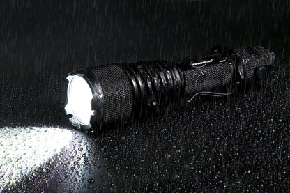 Powertac - Warrior LT (Long Throw) Gen 5 - 3050 Lumen Tactical Flashlight - Angler's Pro Tackle & Outdoors