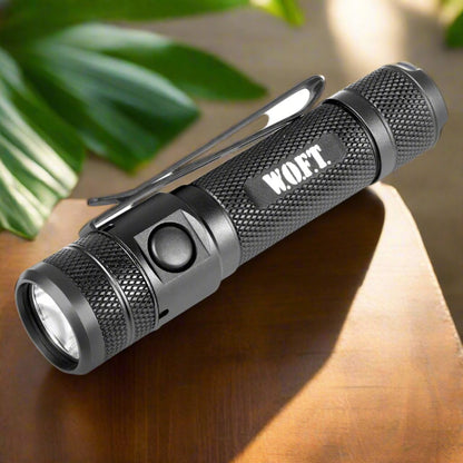 Powertac - WOFT 1,200 Lumen Tactical EDC Flashlight - Angler's Pro Tackle & Outdoors