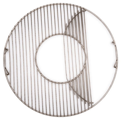 Hunsaker Vortex Smokers Premium stainless grate for 22 kettle package (grate with pop out center and stainless charcoal grate)