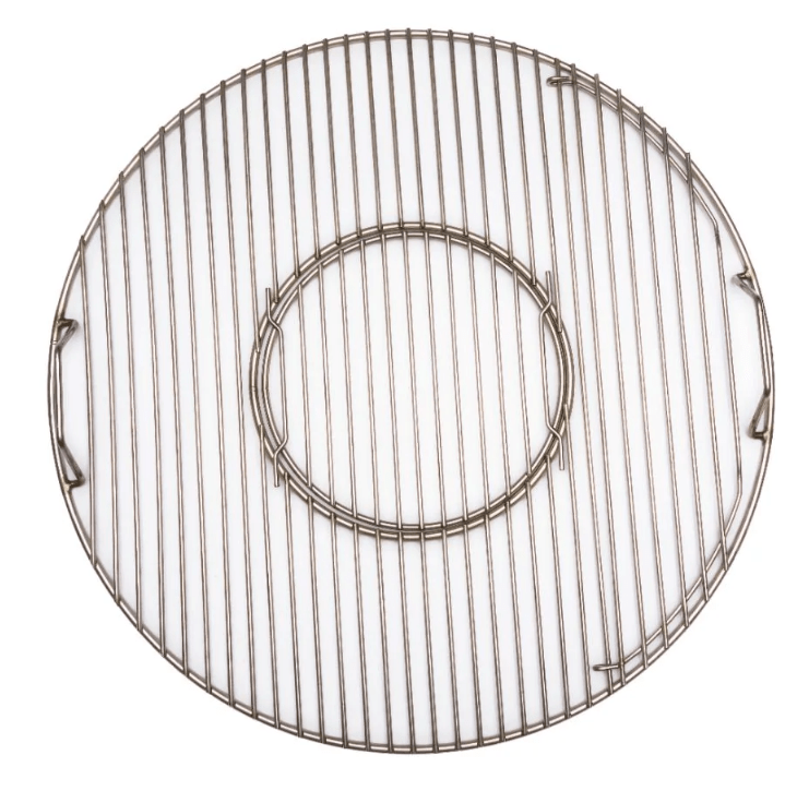 Hunsaker Vortex Smokers Premium stainless grate for 22 kettle package (grate with pop out center and stainless charcoal grate)