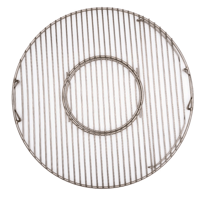 Hunsaker Vortex Smokers Premium stainless grate for 22 kettle package (grate with pop out center and stainless charcoal grate)