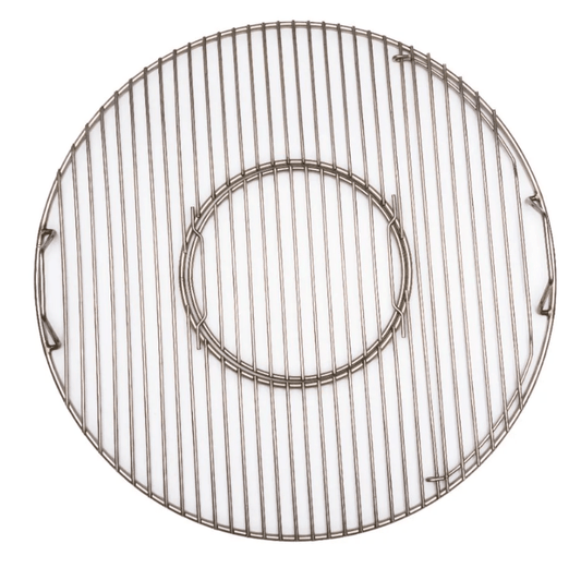 Hunsaker Vortex Smokers Premium stainless grate for 22 kettle package (grate with pop out center and stainless charcoal grate)